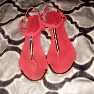 Maurice’s coral sandal size 7.5